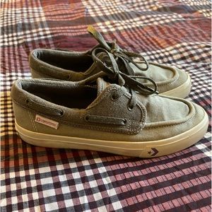 Converse One Star Canvas Boat Shoes Lace Up Casual Sneakers Women’s Size 9